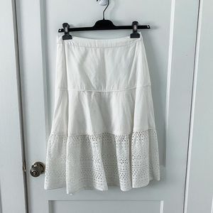 NEVER WORN J Crew white skirt! price negotiable